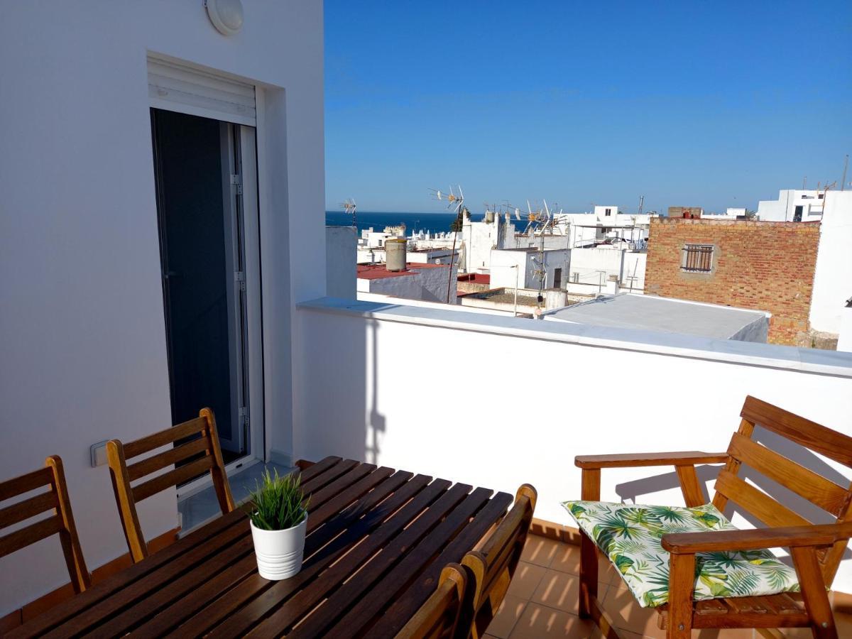 Villa Casa Ortiz With Private Roof Terrace - Oceanview Conil De La Frontera Exterior foto